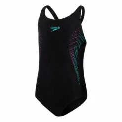 Speedo Black Plastisol Placement Muscleback Swimsuit -Speedo shop unnamed file 973