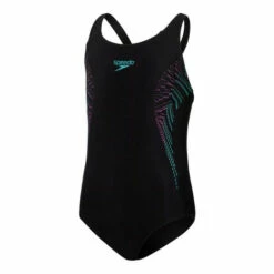 Speedo Black Plastisol Placement Muscleback Swimsuit -Speedo shop unnamed file 976