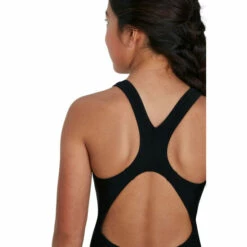 Speedo Allover Splashback Black Swimsuit -Speedo shop unnamed file 981