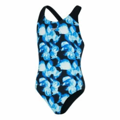 Speedo Allover Splashback Black Swimsuit -Speedo shop unnamed file 985